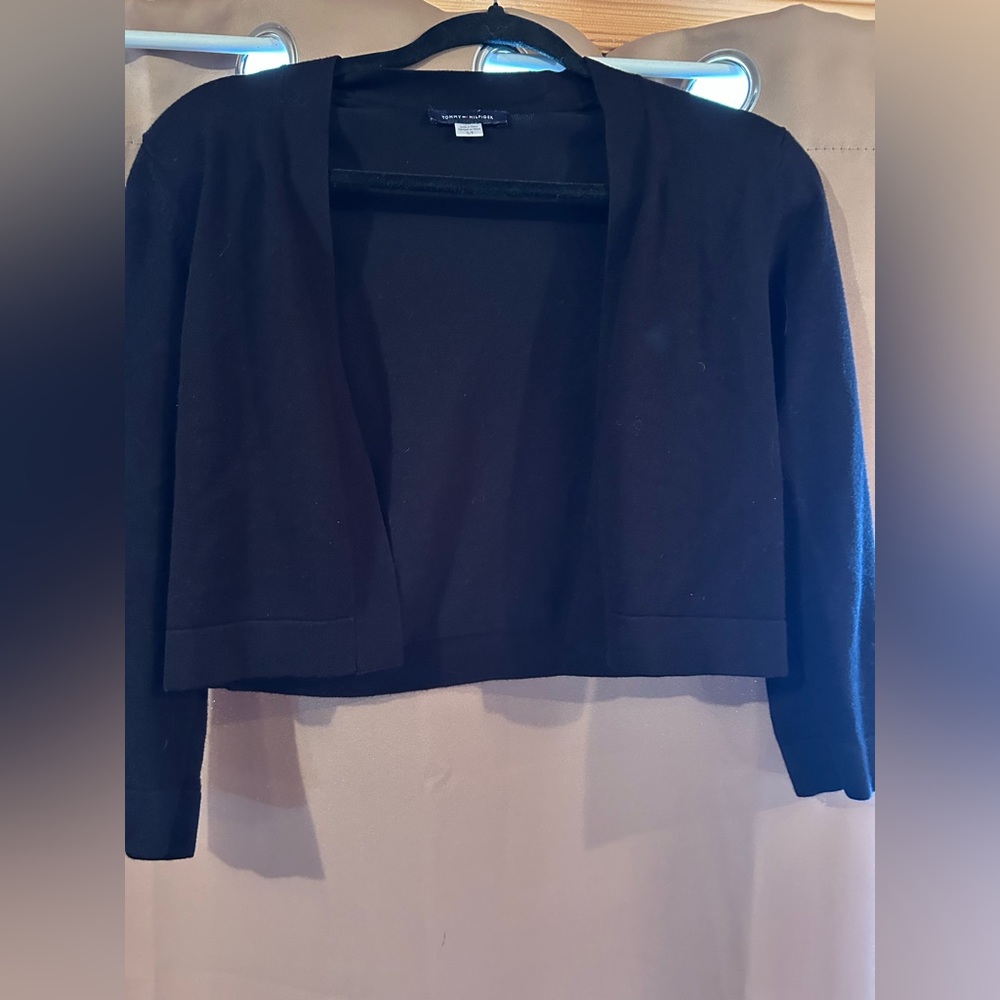 Tommy Hilfiger Black Women's Shrug